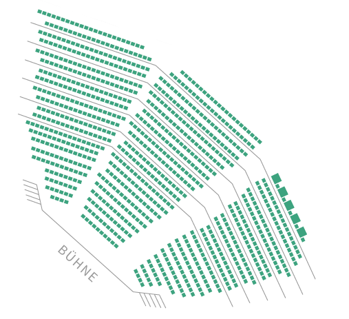 Parlamentarische Bestuhlung Peter-Parler-Saal